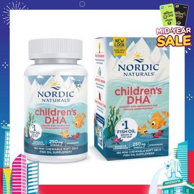 NORDIC NATURALS Children DHA Soft Gels 180s