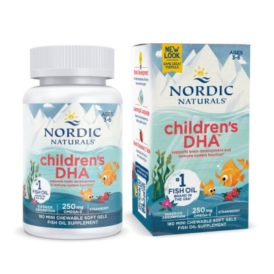 NORDIC NATURALS Children DHA Soft Gels 180s