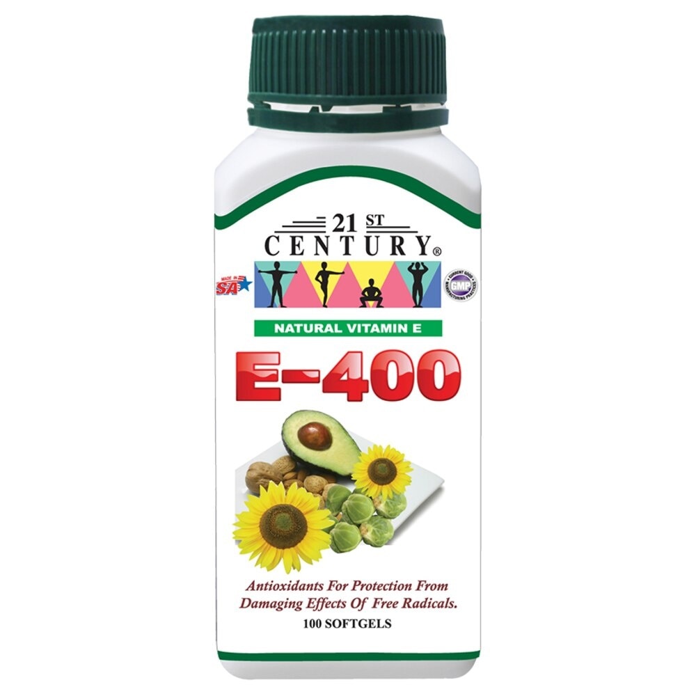 E-400 Natural Vitamin E Antioxidants For Protection Softgels (Maintain Healthy Circulation) 100s