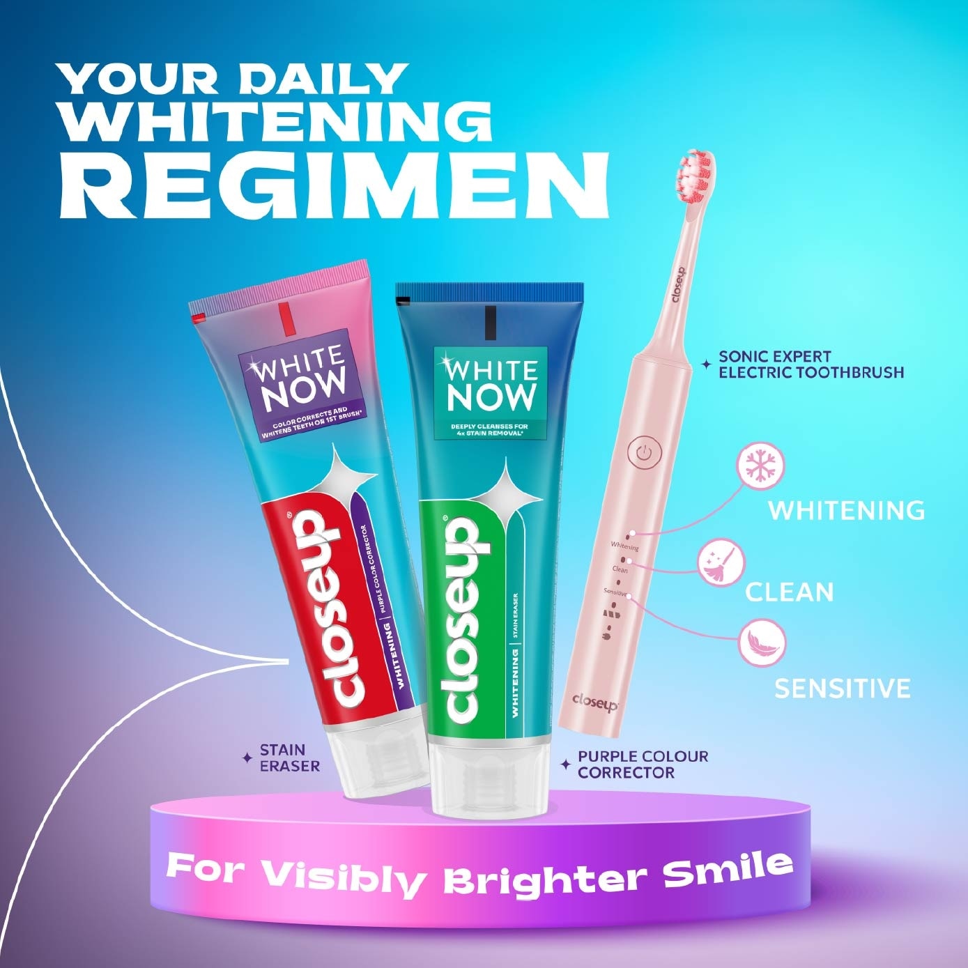 Whitening Stain Eraser Toothpaste 85g image