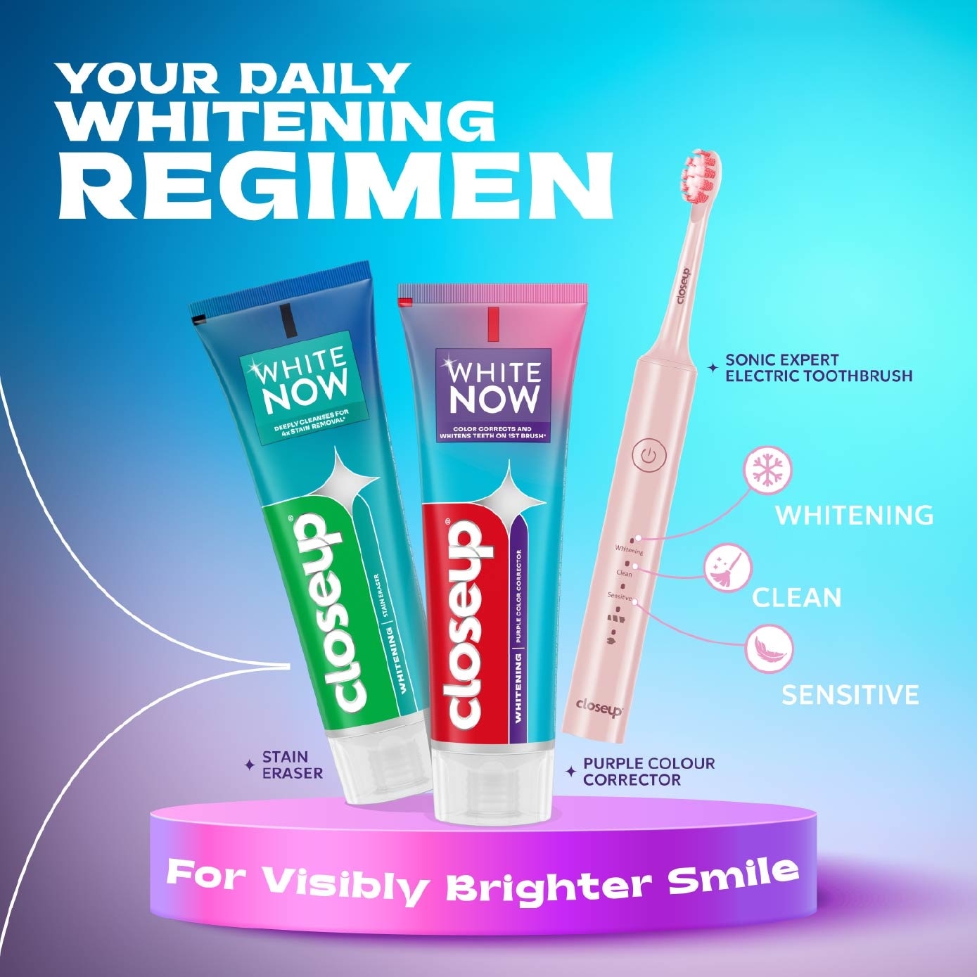 Whitening Purple Colour Corrector Toothpaste 85g image