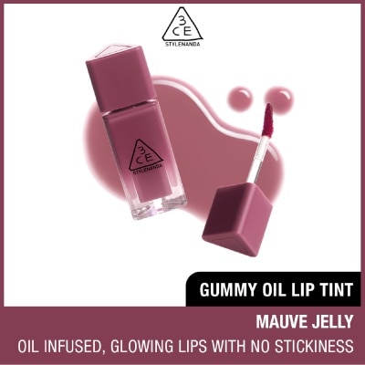 3CE - Gummy Oil Lip Tint #06 Mauve Jelly 1s