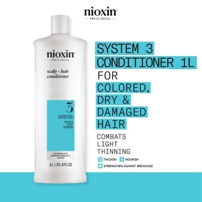 NIOXIN - System 3 Scalp + Hair Conditioner 1L