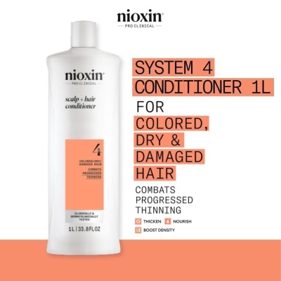 NIOXIN - System 4 Scalp + Hair Conditioner 1L