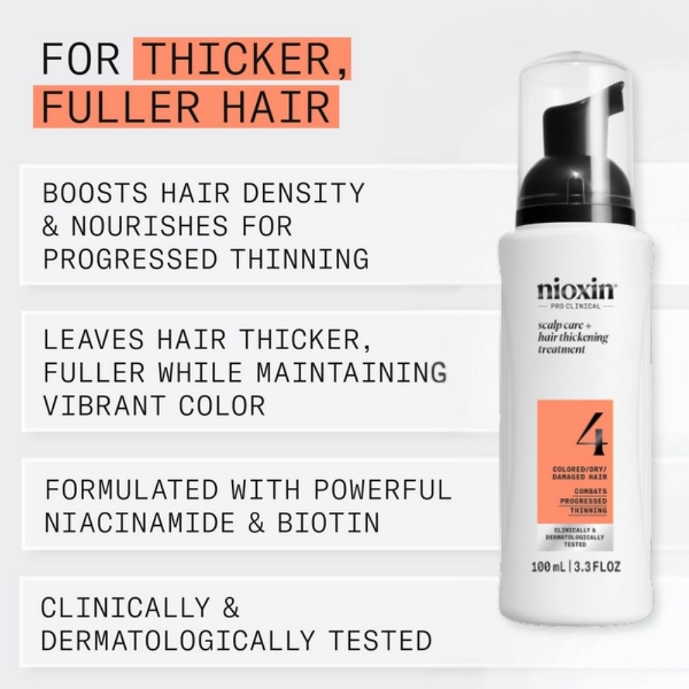 System 4 Scalp Care + Hair Thickening Leave-In Treatment 100ml