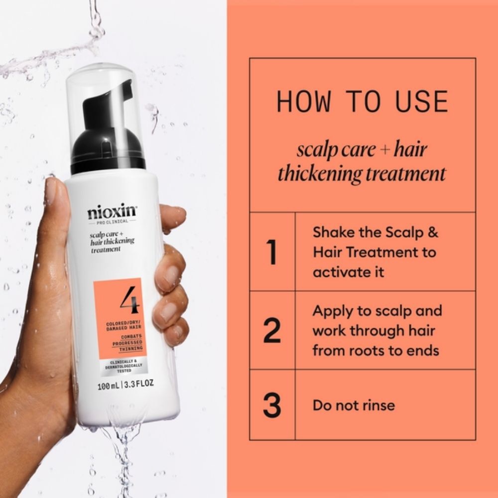 System 4 Scalp Care + Hair Thickening Leave-In Treatment 100ml