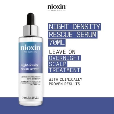 NIOXIN Night Density Rescue Hair Serum 70ml | Treatments | Watsons