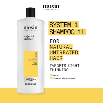 NIOXIN - System 1 Scalp + Hair Shampoo 1L