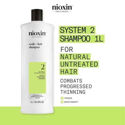 NIOXIN - System 2 Scalp + Hair Shampoo 1L