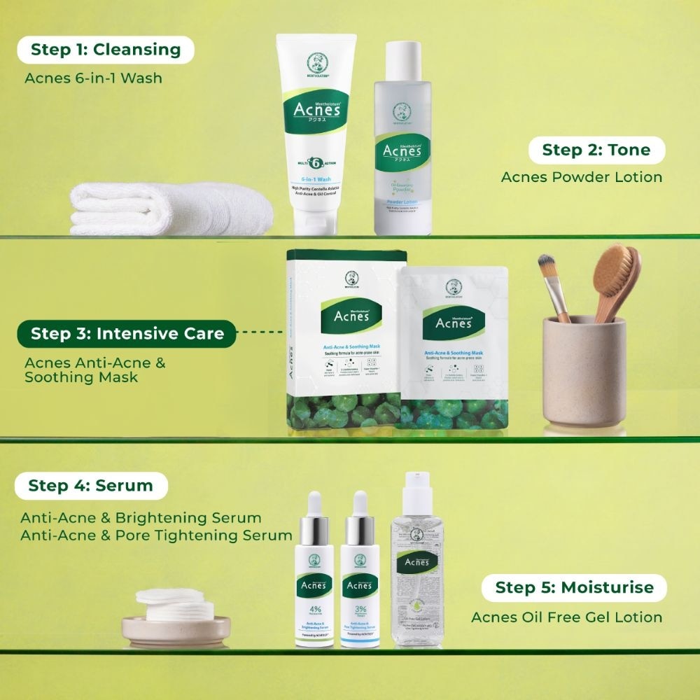 Anti-Acne & Soothing Facial Mask 5s