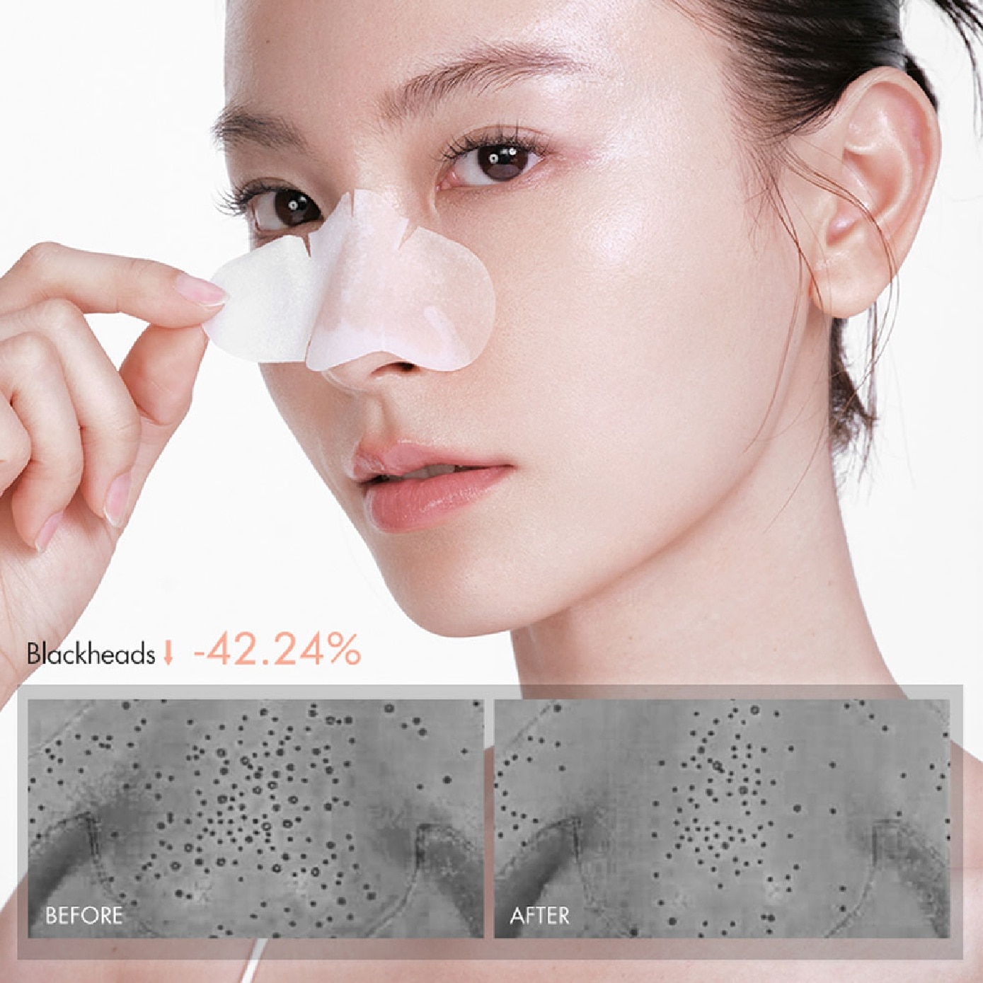 98% PDRN Blackhead Remover Nose Strip 30s
