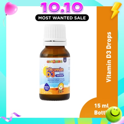 GUMAZING Kids Vitamin D3 Liquid Drops 30 Day Supply 15ml image
