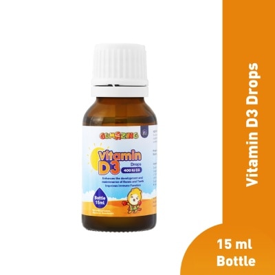 GUMAZING - Kids Vitamin D3 Liquid Drops 30 Day Supply 15ml