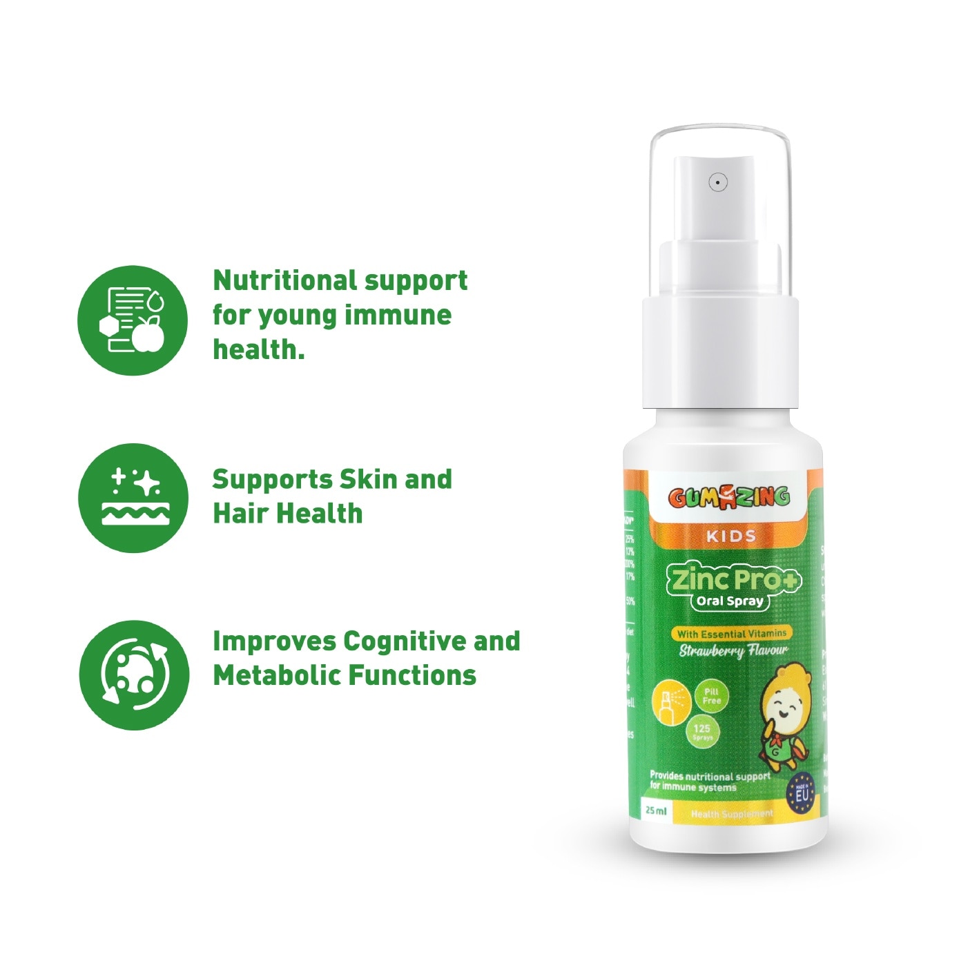 Kids ZincPro Oral Spray Strawberry Flavour 25ml
