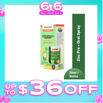 GUMAZING - Kids ZincPro Oral Spray Strawberry Flavour 25ml