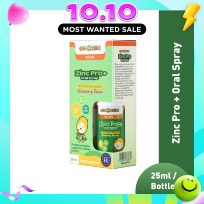 GUMAZING Kids ZincPro Oral Spray Strawberry Flavour 25ml image