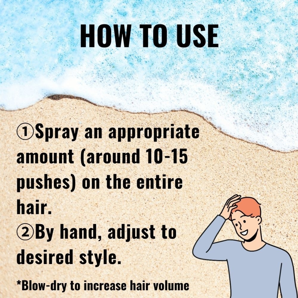 Sea Salt Spray Volume Mat 50ml