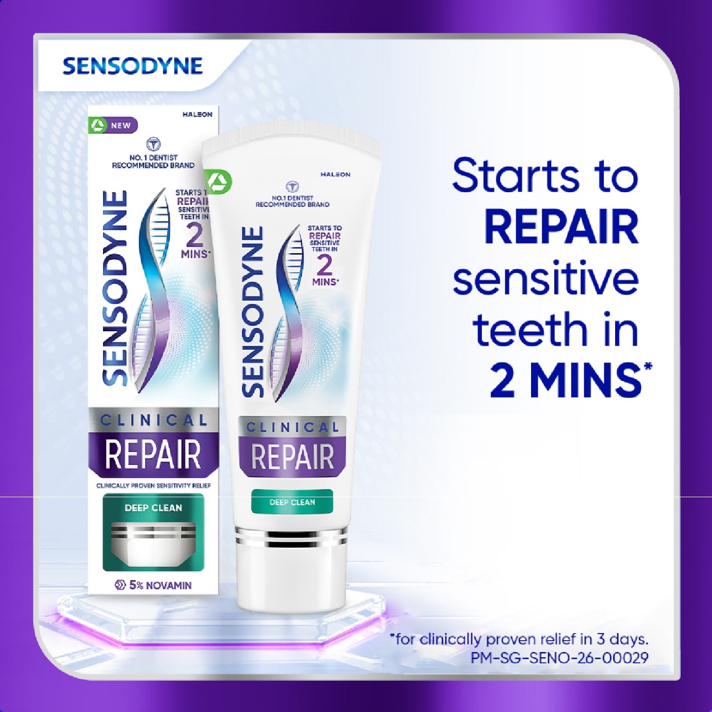 Clinical Repair Deep Clean Toothpaste 100g
