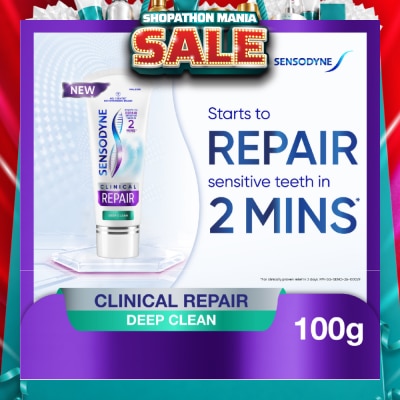 SENSODYNE - Clinical Repair Deep Clean Toothpaste 100g