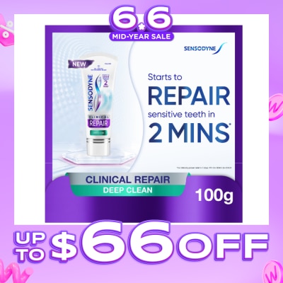 SENSODYNE - Clinical Repair Deep Clean Toothpaste 100g