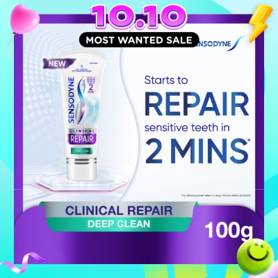 SENSODYNE Clinical Repair Deep Clean Toothpaste 100g image