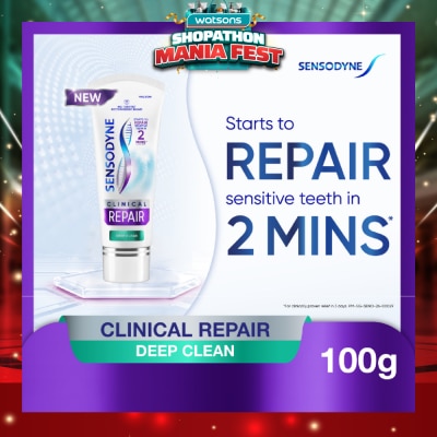 SENSODYNE - Clinical Repair Deep Clean Toothpaste 100g