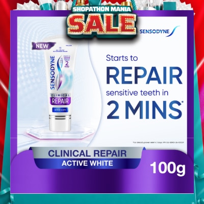 SENSODYNE - Clinical Repair Active White Toothpaste 100g