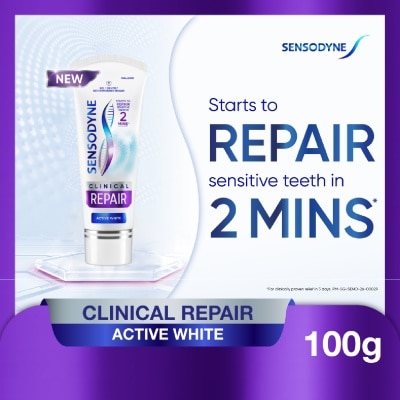 SENSODYNE - Clinical Repair Active White Toothpaste 100g