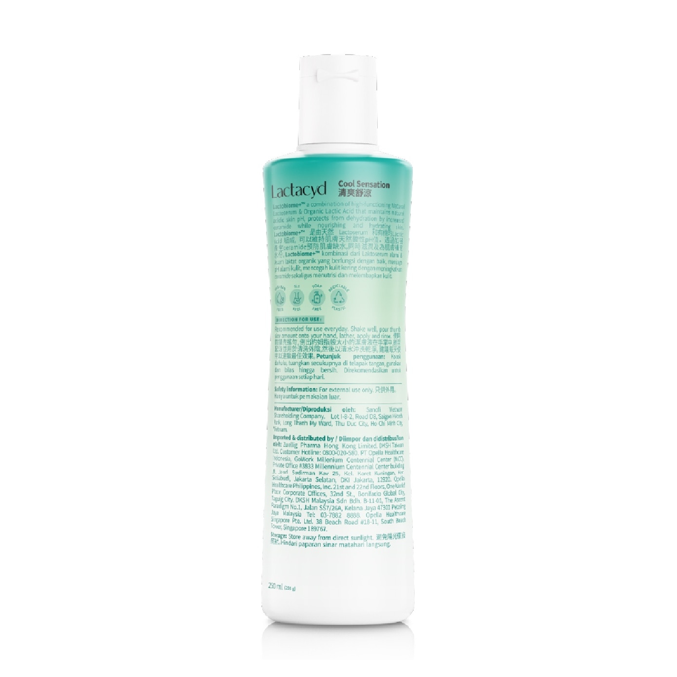 Cool Sensation Daily Feminine Wash 250ml