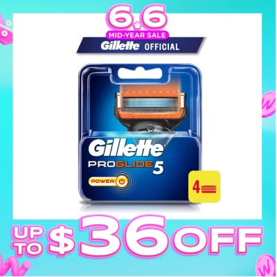 GILLETTE - ProGlide5 Power Replacement Cartridge 4s