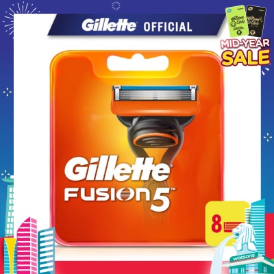 GILLETTE Fusion5 Replacement Cartridge 8s
