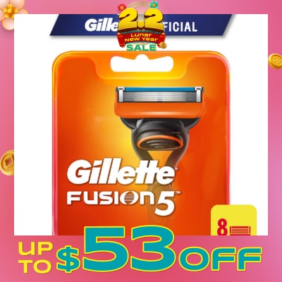 GILLETTE Fusion5 Replacement Cartridge 8s