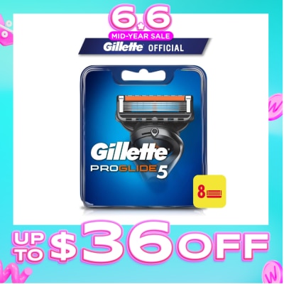 GILLETTE - ProGlide5 Replacement Cartridge 8s
