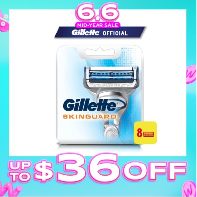 GILLETTE - SkinGuard Replacement Cartridge 8s