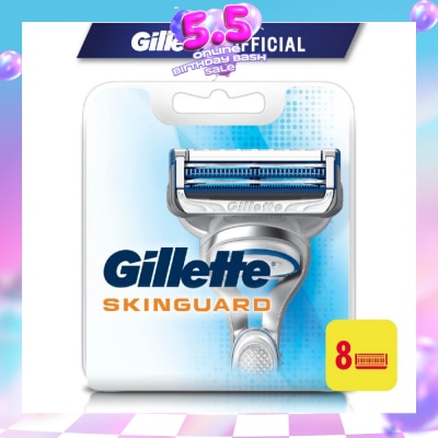 GILLETTE - SkinGuard Replacement Cartridge 8s