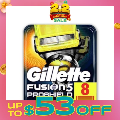 GILLETTE ProShield5 Replacement Cartridge 8s