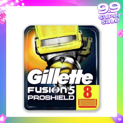 GILLETTE ProShield5 Replacement Cartridge 8s