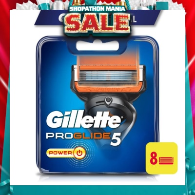 GILLETTE - Fusion5 Power Replacement Cartridge 8s