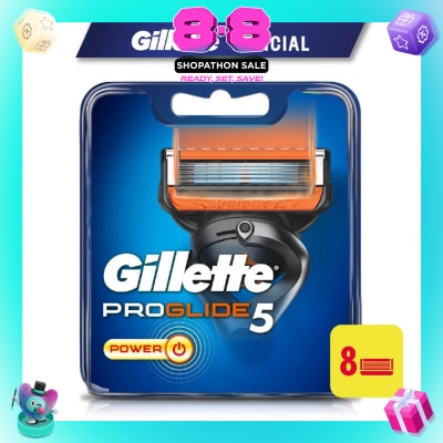 GILLETTE - Fusion5 Power Replacement Cartridge 8s