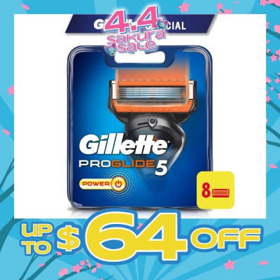 GILLETTE - Fusion5 Power Replacement Cartridge 8s