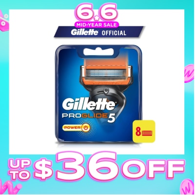GILLETTE - Fusion5 Power Replacement Cartridge 8s