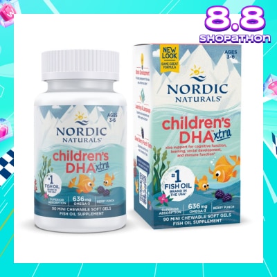 NORDIC NATURALS Children's DHA Xtra Mini Soft Gels 90s
