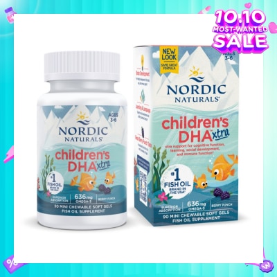 NORDIC NATURALS Children's DHA Xtra Mini Soft Gels 90s