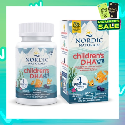 NORDIC NATURALS Children's DHA Xtra Mini Soft Gels 90s