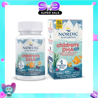 NORDIC NATURALS - Children's DHA Xtra Mini Soft Gels 90s image