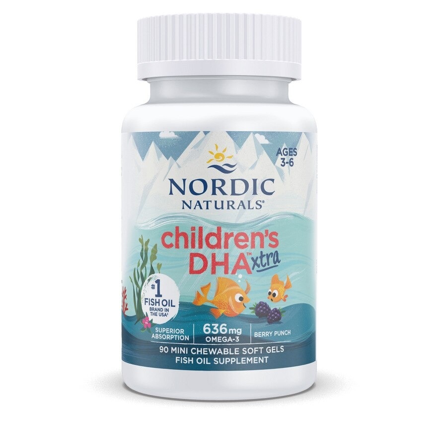 Children's DHA Xtra Mini Soft Gels 90s (Expiry: Oct`2025)