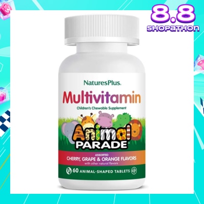 NATURE'S PLUS Children's Multi-Vitamin and Mineral Chewable 60's