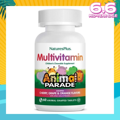 NATURE'S PLUS Children's Multi-Vitamin and Mineral Chewable 60's