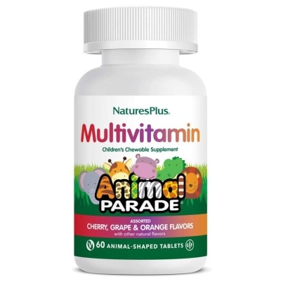 NATURE'S PLUS Children's Multi-Vitamin and Mineral Chewable 60's