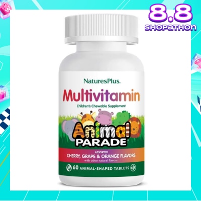 NATURE'S PLUS Children's Multi-Vitamin and Mineral Chewable 60's